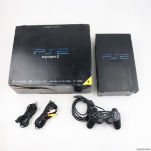 【中古即納】[本体][PS2]プレイステーション2 PlayStation2 ミッドナイト・ブラック(SCPH-50000NB)(20031113)