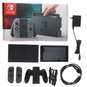 【中古即納】[本体][Switch]Nintendo Switch(ニンテンドースイッチ) Joy-Con(L)/(R) グレー(HAC-S-KAAAA)(20170303)