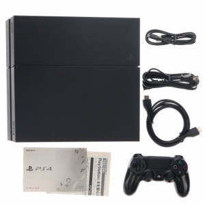 【中古即納】[本体][PS4]プレイステーション4 PlayStation4 ジェット・ブラック HDD500GB(CUH-1200AB01)(20150625)