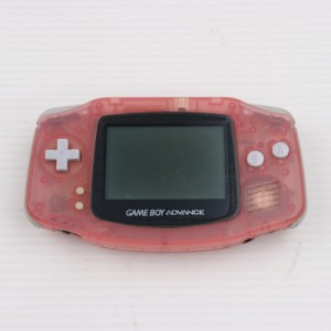 【中古即納】[本体][GBA]ゲームボーイアドバンス GAMEBOY ADVANCE ミルキーピンク(AGB-S-MPA)(20010427)