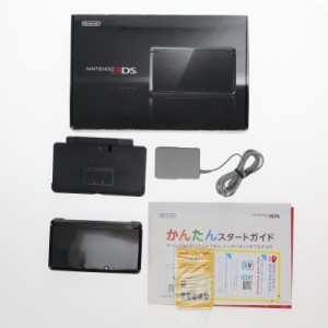 【中古即納】[本体][3DS]ニンテンドー3DS コスモブラック(CTR-S-KAAA)(20110226)