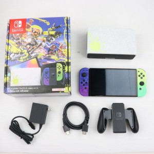 【中古即納】[本体][Switch]Nintendo Switch(有機ELモデル) ニンテンドースイッチ スプラトゥーン3エディション(HEG-S-KCAAA)(20220826)