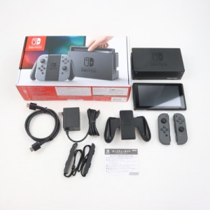 【中古即納】[本体][Switch]Nintendo Switch(ニンテンドースイッチ) Joy-Con(L)/(R) グレー(HAC-S-KAAAA)(20170303)