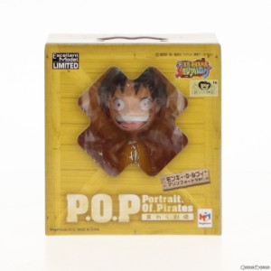 【中古即納】[FIG]エクセレントモデルLIMITED Portrait.Of.Pirates P.O.P 麦わら劇場 モンキー・D・ルフィ マリンフォードVer. ONE PIECE