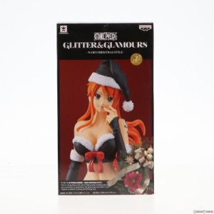 【中古即納】[FIG]ナミ(ブラック) ワンピース GLITTER&GLAMOURS-NAMI CHRISTMAS STYLE- ONE PIECE フィギュア プライズ(37864) バンプレ