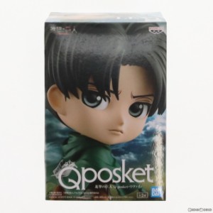 【中古即納】[FIG]リヴァイ・アッカーマン A(衣装濃) 進撃の巨人 Q posket-リヴァイ- フィギュア プライズ(2590578) バンプレスト(202204