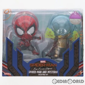 【中古即納】[FIG]コスベイビー サイズS スパイダーマン(ウェブ・シューティング版) ミステリオ 2体セット スパイダーマン:ファー・フロ