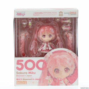 【中古即納】[FIG]GOODSMILE ONLINE SHOP限定 ねんどろいど500 桜ミク Bloomed in Japan キャラクター・ボーカル・シリーズ01 初音ミク 