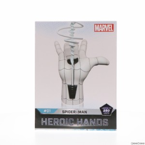 【中古即納】[FIG]ヒロイック・ハンド #01C スパイダーマン(ネガティブ・ゾーン・コスチューム限定) 1/1 完成品 スタチュー フィギュア(H