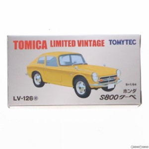 【中古即納】[MDL]トミカリミテッドヴィンテージ LV-126e ホンダ S800 クーペ(黄) 1/64 完成品 ミニカー TOMYTEC(トミーテック)(20180609