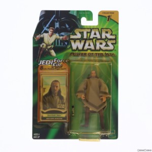 【中古即納】[FIG]スター・ウォーズ パワー・オブ・ザ・ジェダイ ベーシックフィギュア クワイ・ガン・ジン モス・エスパバージョン STAR