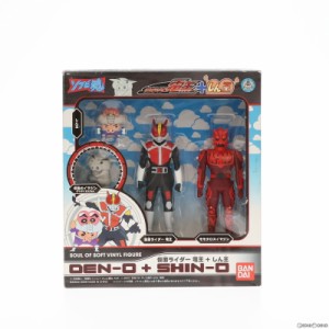 【中古即納】[SFT]ソフビ魂 仮面ライダー電王 VS しん王 完成品 ソフビフィギュア バンダイ(19991231)