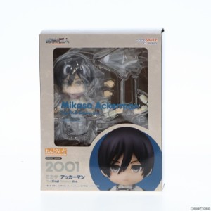 【中古即納】[FIG]GOODSMILE ONLINE SHOP限定 ねんどろいど 2001 ミカサ・アッカーマン The Final Season Ver. 進撃の巨人 完成品 可動フ