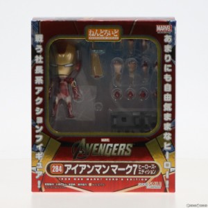 【中古即納】[FIG]ねんどろいど 284 アイアンマン マーク7 ヒーローズ・エディション アベンジャーズ 完成品 可動フィギュア グッドスマ