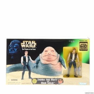 【中古即納】[FIG]スター・ウォーズ パワー・オブ・ザ・フォース クリーチャーフィギュア ジャバ with ハン・ソロ STAR WARS 完成品 可動