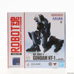 【中古即納】[FIG](再販)ROBOT魂(SIDE MS) RX-78NT-1 ガンダムNT-1 ver. A.N.I.M.E. 機動戦士ガンダム0080 ポケットの中の戦争 完成品 可