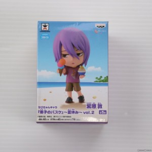 【中古即納】[FIG]紫原敦(むらさきばらあつし) ちびきゅんキャラ 黒子のバスケ〜夏休み〜vol.2 フィギュア プライズ(49098) バンプレスト