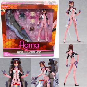 【中古即納】[FIG]figma(フィグマ) 079 真希波・マリ・イラストリアス 新型プラグスーツver. ヱヴァンゲリヲン新劇場版:破 完成品 可動フ