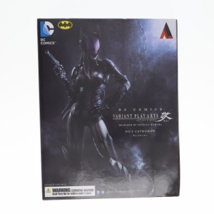 【中古即納】[FIG]DC Comics VARIANT PLAY ARTS改(ヴァリアントプレイアーツ改) DESIGNED BY TETSUYA NOMURA キャットウーマン DCコミッ