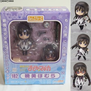 【中古即納】[FIG]ねんどろいど 182 暁美ほむら(あけみほむら) 魔法少女まどか☆マギカ 完成品 可動フィギュア グッドスマイルカンパニー