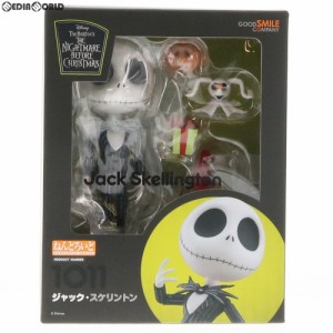 【中古即納】[FIG](再販)ねんどろいど 1011 ジャック・スケリントン ナイトメアー・ビフォア・クリスマス 完成品 可動フィギュア グッド