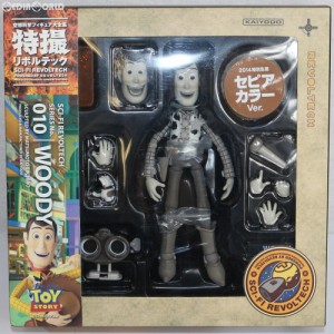 【中古即納】[FIG]特撮リボルテック No.010EX ウッディ セピアカラーVer. トイ・ストーリー 完成品 可動フィギュア 海洋堂/ケンエレファ