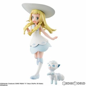 【中古即納】[FIG]プレミアムバンダイ限定特典付属 G.E.M.シリーズ リーリエ シロン(アローラロコン) ポケットモンスター 完成品 フィギ