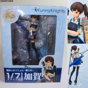 【中古即納】[FIG]加賀(かが) 艦隊これくしょん -艦これ- 1/7 完成品 フィギュア ファニーナイツ(アオシマ)(20150809)