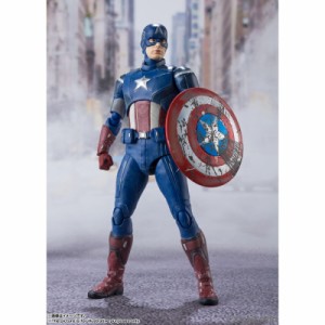 【中古即納】[FIG]S.H.Figuarts(フィギュアーツ) キャプテン・アメリカ -AVENGERS ASSEMBLE EDITION-(アベンジャーズ) 完成品 可動フィギ