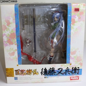 【中古即納】[FIG]後藤又兵衛(ごとうまたべえ) 百花繚乱 サムライガールズ 1/8 完成品 フィギュア 月刊ホビージャパン誌上通販限定 ホビ