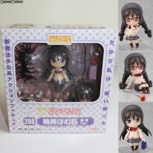 【中古即納】[FIG]ねんどろいど 208 暁美ほむら 制服Ver. 魔法少女まどか☆マギカ 完成品 可動フィギュア グッドスマイルカンパニー(2012