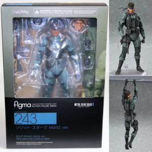 【中古即納】[FIG]figma(フィグマ) 243 ソリッド・スネーク MGS2 ver. METAL GEAR SOLID2 SONS OF LIBERTY(メタルギアソリッド2 サンズ・