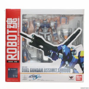 【中古即納】[FIG]ROBOT魂(SIDE MS) デュエルガンダム(アサルトシュラウド) 機動戦士ガンダムSEED(シード) 完成品 可動フィギュア バンダ