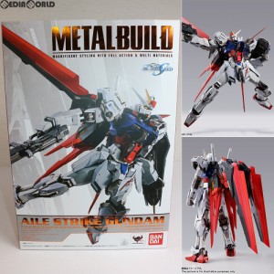 【中古即納】[FIG]METAL BUILD エールストライクガンダム 機動戦士ガンダムSEED(シード) 完成品 可動フィギュア バンダイスピリッツ(2018