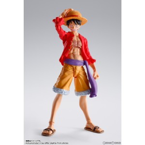 【中古即納】[FIG]S.H.Figuarts(フィギュアーツ) モンキー・D・ルフィ -鬼ヶ島討入- ONE PIECE(ワンピース) 完成品 可動フィギュア バン