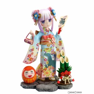 【中古即納】[FIG]カンナ -晴レ着- 小林さんちのメイドラゴン 1/7 完成品 フィギュア(AMU-FNX182) フリュー(20201210)