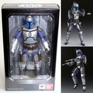 【中古即納】[FIG]S.H.Figuarts(フィギュアーツ) ジャンゴ・フェット スター・ウォーズ エピソード2/クローンの攻撃 完成品 可動フィギュ