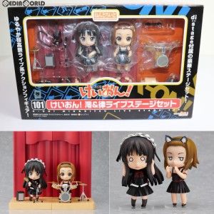 【中古即納】[FIG]ねんどろいど 101 けいおん! 澪 律ライブステージセット 完成品 可動フィギュア ワンフェス2010冬 GOODSMILE ONLINE SH