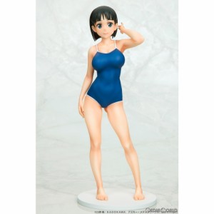 【中古即納】[FIG]桐ヶ谷直葉(きりがやすぐは) 紺スクver. ソードアート・オンライン 1/7 完成品 フィギュア Q-six(キューシックス)(2022