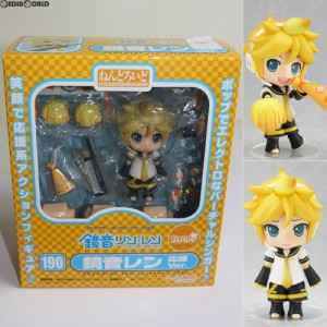 【中古即納】[FIG]GOODSMILE ONLINESHOP限定 修正パーツ欠品 ねんどろいど 190 鏡音レン 応援Ver. キャラクター・ボーカル・シリーズ02 