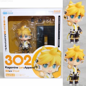 【中古即納】[FIG]ねんどろいど 302 鏡音レン・アペンド キャラクター・ボーカル・シリーズ02 完成品 可動フィギュア グッドスマイルカン