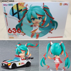 【中古即納】[FIG]ねんどろいど 636 レーシングミク 2016 Ver. 初音ミクGTプロジェクト 完成品 可動フィギュア GSR Studie with TeamUKYO