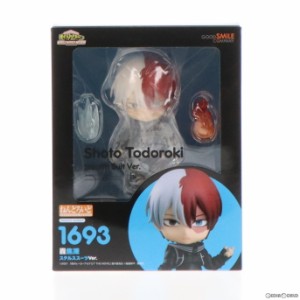 【中古即納】[FIG]GOODSMILE ONLINE SHOP限定 ねんどろいど 1693 轟焦凍(とどろきしょうと) ステルススーツVer. 僕のヒーローアカデミア 