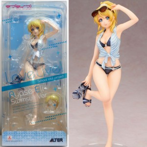 【中古即納】[FIG]絢瀬絵里(あやせえり) 水着Ver. ラブライブ! 1/7 完成品 フィギュア アルター(20160402)