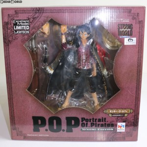 【中古即納】[FIG]Portrait.Of.Pirates P.O.P STRONG EDITION モンキー・D・ルフィ ローソン限定カラー ONE PIECE(ワンピース) 1/8 完成