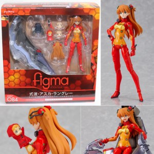 【中古即納】[FIG]figma(フィグマ) 084 式波・アスカ・ラングレー テストプラグスーツver. ヱヴァンゲリヲン新劇場版:破 完成品 可動フィ