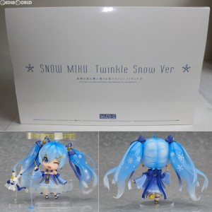 【中古即納】[FIG]ねんどろいど 701 雪ミク Twinkle Snow Ver. キャラクター・ボーカル・シリーズ01 初音ミク 完成品 可動フィギュア 一