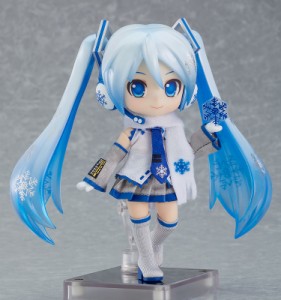 【中古即納】[FIG]GOODSMILE ONLINE SHOP限定 ねんどろいどどーる 雪ミク キャラクター・ボーカル・シリーズ01 初音ミク 完成品 可動フィ