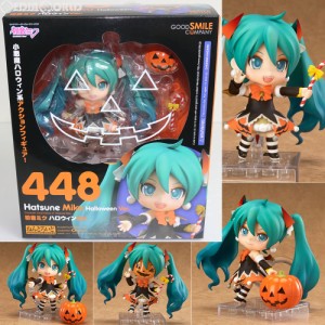 【中古即納】[FIG]GOODSMILE ONLINE SHOP限定 ねんどろいど 448 初音ミク ハロウィンVer. キャラクター・ボーカル・シリーズ01 初音ミク 