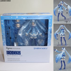 【中古即納】[FIG]figma(フィグマ) EX-039 雪ミク ふわふわコートver. キャラクター・ボーカル・シリーズ01 完成品 可動フィギュア GOODS